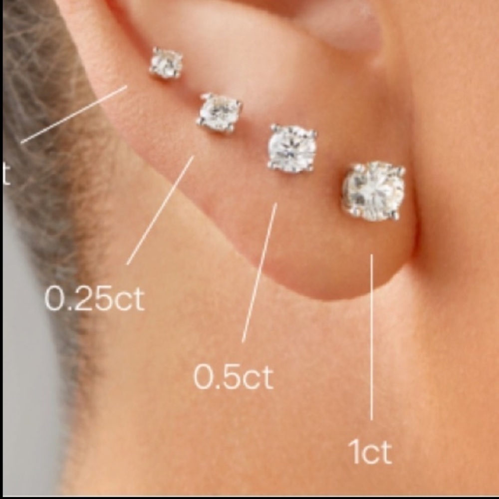 JEWELRY CLOSEOUT SALE! 3 Piece Diamond Necklace & Earring Gift Set. Certified. - Picture 6 of 9